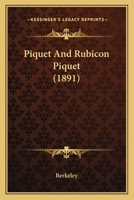 Piquet And Rubicon Piquet 1120675588 Book Cover