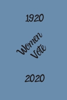 Women Vote 1920 - 2020: Notebook 1656388693 Book Cover