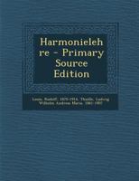 Harmonielehre (Classic Reprint) 1015839215 Book Cover