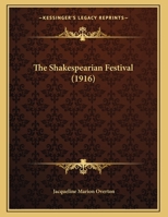 The Shakespearian Festival 1162231270 Book Cover