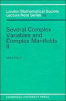 Several Complex Variables and Complex Manifolds II 051162932X Book Cover