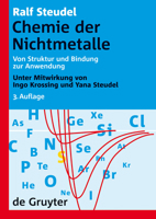 Chemie Der Nichtmetalle: Von Struktur Und Bindung Zur Anwendung 3110194481 Book Cover