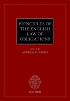 Principles of the English Law of Obligations 0198746237 Book Cover