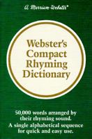 Webster's Compact Rhyming Dictionary 0877791856 Book Cover