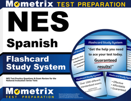 NES Spanish Flashcard Study System: NES Test Practice Questions & Exam Review for the National Evaluation Series Tests (Cards) 1627338616 Book Cover