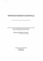 Advanced Energetic Materials 0309091608 Book Cover