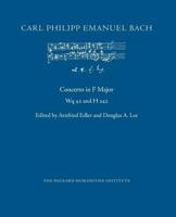 Concerto in F Major, Wq 42 and H 242 1072691353 Book Cover