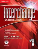 Interchange Level 1 Full Contact with Self-Study DVD-ROM 1107679931 Book Cover
