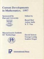 Current Developments in Mathematics 1571460780 Book Cover