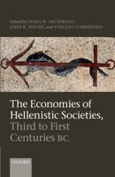 The Economies of Hellenistic Societies, Third to First Centuries BC 0199587922 Book Cover