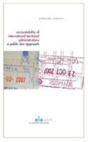 Accountability of International Territorial Administrations: A Public Law Approach 9490947210 Book Cover