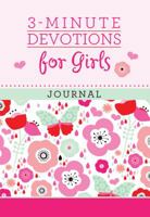 3-Minute Devotions for Girls: A Journal 1683224426 Book Cover