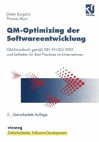 Qm-Optimizing Der Softwareentwicklung: Qm-Handbuch Gemass Din En ISO 9001 Und Leitfaden Fur Best Practices Im Unternehmen 3528154934 Book Cover