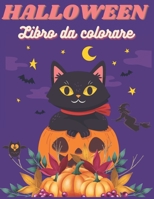HALLOWEEN Libro da colorare: Libro da colorare per bambini dai 4 anni - Libro di attività per bambini B08KSJ1CHP Book Cover