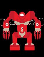 Robot Composition Notebook: 150 Sheets Wide Ruled Composition Paper 1724510916 Book Cover