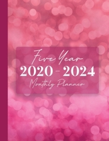 2020-2024 Five Year Monthly Planner: 60 Monthly Calendars with Monthly Focus, Goals, and To-Do List 1675960623 Book Cover