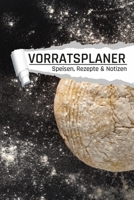 Vorratsplaner Rezepte und Speisen: Motiv Brot backen I Notfallvorsorge Lebensmittel Lagerhaltung bei Stromausfall und Krise (German Edition) B085HNCCYD Book Cover