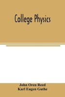 College Physics 1245696920 Book Cover