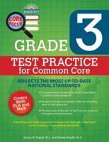 Barron's Core Focus Grade 3: Test Practice for Common Core 1438005512 Book Cover