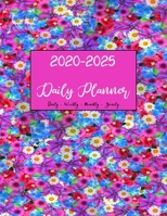 2020 -2025 Planner: Six Years Calendar Planners Notebook January To December Personal Blank Template Fill In Academic Agenda Organizer - Yearly Goals Journal Tracker - Colorful Flowers Cover 1697273300 Book Cover