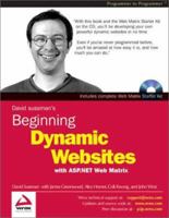 Beginning Dynamic Websites: with ASP.NET Web Matrix (Programmer to Programmer) 0764543741 Book Cover