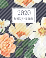 Weekly Planner for 2020- 52 Weeks Planner Schedule Organizer- 8x10 120 pages Book 20: Large Floral Cover Planner for Weekly Scheduling Organizing Goal Setting- January 2020/December 2020 1677129786 Book Cover