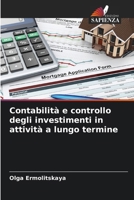 Contabilità e controllo degli investimenti in attività a lungo termine 6207797027 Book Cover