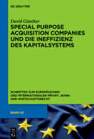 Special Purpose Acquisition Companies und Die Ineffizienz des Kapitalsystems 3110727005 Book Cover
