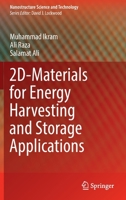 2D-Materials for Energy Harvesting and Storage Applications 303096020X Book Cover