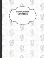 Composition Notebook: College Ruled Narrow Line Comp Books for School - Whirlwind Doodle Art 1796501069 Book Cover