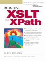 Definitive XSLT and XPath 0130651966 Book Cover