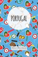Portugal Travel Journal: 6x9 Travel planner I Road trip planner I Dot grid journal I Travel notebook I Travel diary I Pocket journal I Gift for Backpacker 1675272581 Book Cover