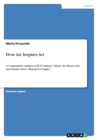 How Art Inspires Art: A Comparative Analysis of W. H. Auden's 'Mus�e des Beaux Arts' and Dannie Abse's 'Bruegel in Naples' 3640954815 Book Cover