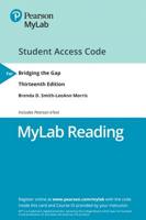New Mylab Reading with Pearson Etext -- Access Card -- For Bridging the Gap: College Reading 0134751647 Book Cover