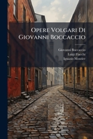 Opere Volgari Di Giovanni Boccaccio: Rima. L'Urbano 1141747596 Book Cover