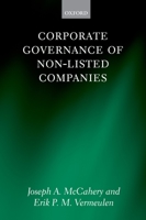 Corporate Governance of Non-Listed Companies 0199596387 Book Cover