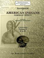 Handbook of American Indians North of Mexico V. 2/4 1582187495 Book Cover