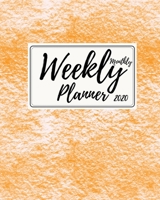 2020 Weekly & Monthly Planner: Jan 1, 2020 to Dec 31, 2020: Weekly & Monthly Planner + Calendar Views | Inspirational Quotes and Dividers Fantastic Texture Cover (Fantastic Planners) 1675360782 Book Cover