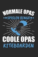 Normale Opas spielen Bingo Coole Opas Kiteboarden: Tischtennis & Tischtennisspieler Notizbuch 6'x9' Liniert Geschenk für Ping Pong & Schmetterhand (German Edition) 1678308226 Book Cover