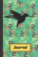 Journal: Pretty Hummingbird Journal - Lined Bird Journal for Women (120 pages) 1074304349 Book Cover