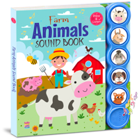 Farm Animals Sound Book (Board Book) 9376892410 Book Cover