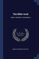 The Bible-Work: Vol. 8 137725125X Book Cover