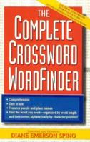 The Complete Crossword Word Finder 0399524517 Book Cover