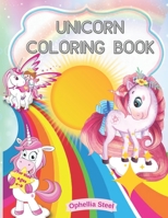 Unicorn Coloring Book for Kids: Amazing Unicorn Coloring Book for Kids 4-8 years old/100 pages for coloring and having fun B093B8H69J Book Cover