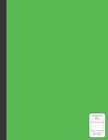 Handwriting Paper: 150 Page Single Subject Full Size Notebook 1074622448 Book Cover