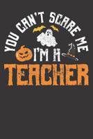 Notebook: Vintage Halloween Teacher Costume 6x9 College Ruled 120 Pages 1081347430 Book Cover