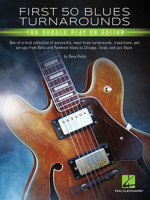 First 50 Blues Turnarounds You Should Play on Guitar 154002850X Book Cover