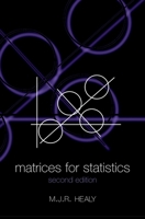Matrices for Statistics 019850702X Book Cover