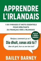 Apprendre l’irlandais : 1 001 phrases et mots essentiels pour débutants, du français vers l’irlandais (French Edition) B0H1GWDMKX Book Cover