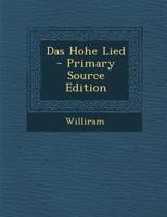 Das Hohe Lied 1289416672 Book Cover